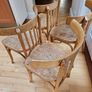 Vintage Bentwood Dining Chairs - Set of 4 - Mid-Century Modern Image 6