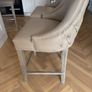 3 Leather bar stools Image 7