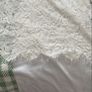 top Bnwt Zara lace tshirt top size small oversized ivory lace short sleeve top Image 9