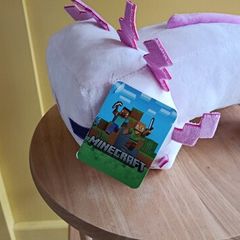 Minecraft axolotl plush new
