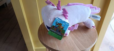 Minecraft axolotl plush new