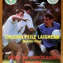 Very Rare 1994 Dublin v Kildare - GAA Leinster Senior Football Quarter Final Programme