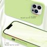 Liquid Silicone Shockproof Case For iPhone 13 Pro Luxury Soft Phone Cover Matcha Green New - FHT11IP13PLK Image 3