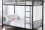 New Metal bunk beds White black or silver