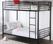 New Metal bunk beds White black or silver