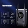 Car Motorcycle Motorbike Bicycle Ball Air Pump Portable Mini Self Propelled Electric Tire Pump Air Pump Handheld Wireless Digital Display Charging Pump Image 3