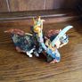 Papo Fantasy war horse with warrior Knight Soilder Image 2