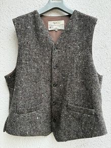 Studio Donegal Tweed vest XXL