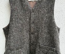 Studio Donegal Tweed vest XXL