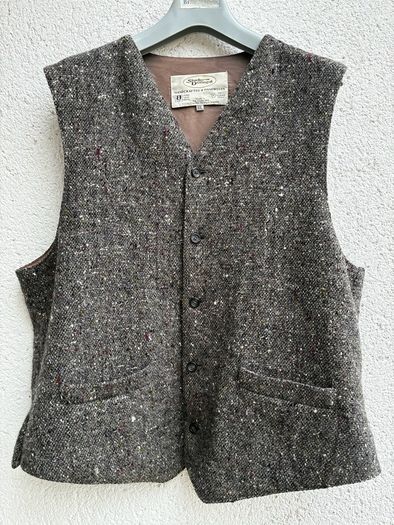 Studio Donegal Tweed vest XXL