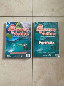 New Geography in Action - Junior Cycle Geography - Textbook & Combined Portfolio & Activity Book - Set