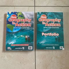 New Geography in Action - Junior Cycle Geography - Textbook & Combined Portfolio & Activity Book - Set