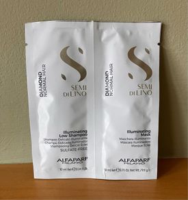 ALFAPARF Semi Di Lino Illuminating Shampoo& Illuminating Mask