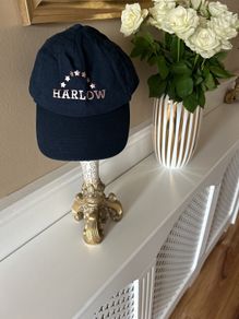 Harlow navy cap excellent condition!!!