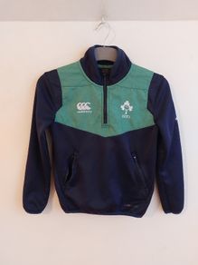 ireland rugby halfzip