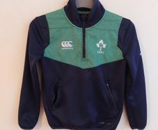 ireland rugby halfzip