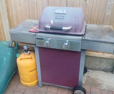 2 burner gas bbq