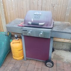 2 burner gas bbq