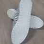 Brand new pair of silvery blue mesh shoes from CINDERS Image 5