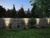 2D Gabion Fence Galvanised Steel 2.008x0.83 m 6 m (Total Length) Grey