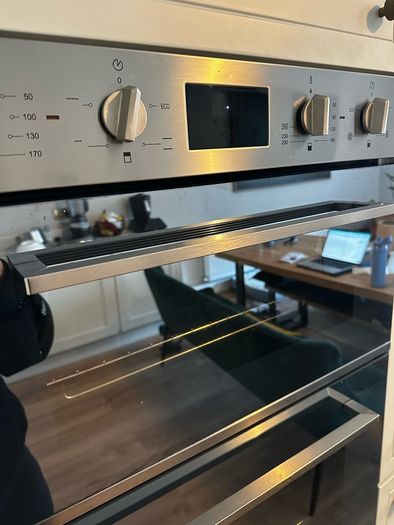 Smeg Built-In Electric Double Oven - Black