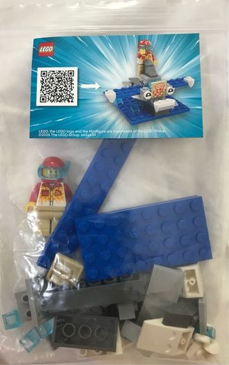 Lego 6644846 turbo shark 2in1 mini model