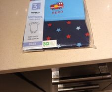 Pep & Co 3 Pack Baby Boys  Bodysuits.   Age - Newbourn.   B.N.W.T  Add Already  Up.