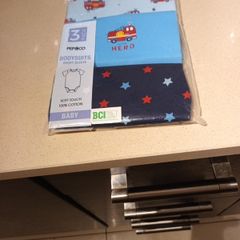Pep & Co 3 Pack Baby Boys  Bodysuits.   Age - Newbourn.   B.N.W.T  Add Already  Up.