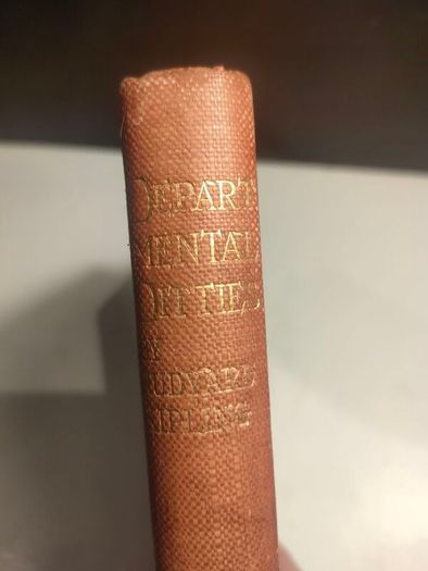 4x Early Rudyard Kipling Hardback Novels