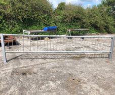 Galvanised railing