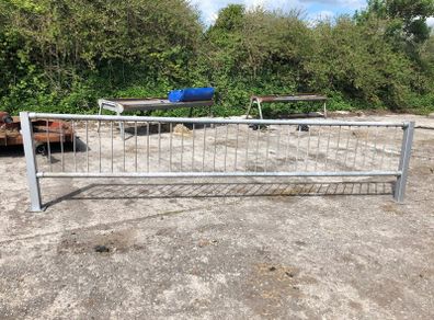 Galvanised railing