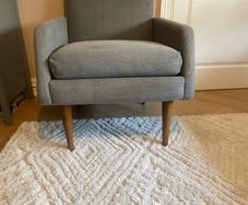 Grey armchair