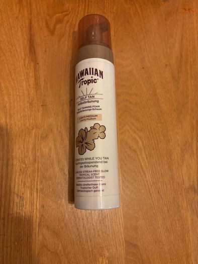 Hawaiian tropic self tan foam