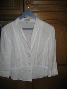 Steilmann 100% flax linen jacket