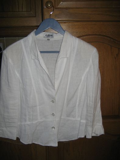 Steilmann 100% flax linen jacket