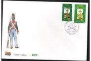 1997 Ireland St Patricks Battalion (Joint Issues) Commemorative Stamp An Post First Day Cover (FDC) with Mexican stamp