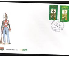 1997 Ireland St Patricks Battalion (Joint Issues) Commemorative Stamp An Post First Day Cover (FDC) with Mexican stamp