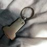 Golf magnetic puck metal keychain Image 3