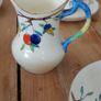 Stunning Vintage Expresso Coffee Cups, Saucers, Sugar Bowl and Milk Jug. Image 3