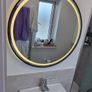LED Mirrors Bathroom Makeup Cosmetic Ensuite Vanity Bluetooth Demister Antifog Dual LED Image 8