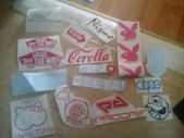 Car stickers / decals..Jdm euro. Honda, toyota etc. All reduced to clear. Prices shown below