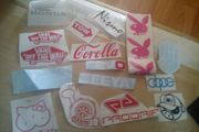 Car stickers / decals..Jdm euro. Honda, toyota etc. All reduced to clear. Prices shown below