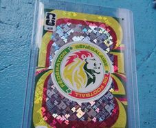 Senegal Football World Cup Crest Panini Card