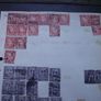 Accumulation of Irish old stamps on 14 loose pages Image 3