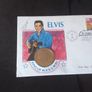 Vintage 1993 Elvis Presley 5 Dollar Coin and Stamp Commemorative First Day Cover (PNC) Image 3