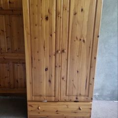 Solid Pine Wardrobe