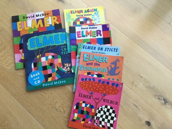 Elmer Books x7