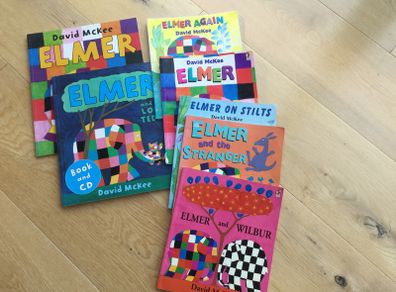 Elmer Books x7
