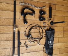 Lat and lift pulley system