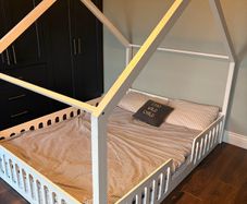 Double House Bed & Mattress
